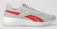 UK size 9.5 - reebok lite COMFY trainers running gym walking training grey red