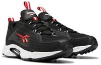 UK size 4.5 - reebok CLASSIC dmx comfy trainers black red rare design