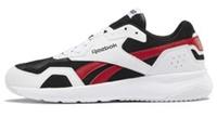UK size 9.5 - reebok dashonic COMFY trainers run gym training white black red