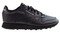 UK size 3.5 - reebok classic COMFY trainers - LEATHER - BLACK