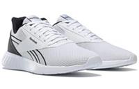 UK size 5.5 - reebok classic lite COMFY trainers run gym lightweight white black