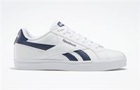 UK size 7.5 - reebok CLASSIC royal comfy trainers white navy