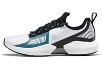 UK size 7.5 - reebok CLASSIC sole fury comfy trainers run white SLIP ON laces