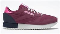 UK size 6.5 - reebok CLASSIC ripple comfy fashion trainers ruby colour rare