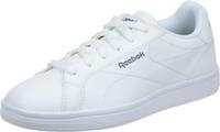 UK size 7.5 - reebok CLASSIC royal walking trainers white black logo