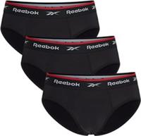 Reebok Mens Wiggins Sports Briefs 3 Pack - Moisture Wicking Underwear