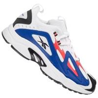 UK size 4 - reebok CLASSIC DMX comfy trainers white blue RARE