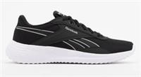 UK size 10.5 - reebok lite walking trainers running gym lightweight black white