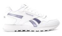UK size 5.5 - reebok CLASSIC glide comfy trainers white purple