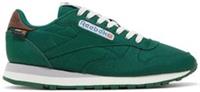 UK size 4 - reebok CLASSIC cordura brand fabric trainers green white grey