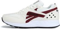UK size 6.5 reebok CLASSIC pyro comfy walking trainers cream burgundy white sole
