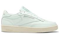 UK size 4.5 - reebok CLASSIC club COMFY walking trainers mint green cream sole