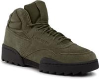 UK size 5 - reebok CLASSIC ex fit hi top ripple suede trainers boots khaki black