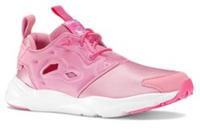 UK size 5 - reebok CLASSIC furylite vented summer trainers pink white sole
