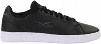 UK size 5 - reebok classic royal complete trainers black grey logo white sole
