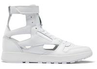 MAISON MARGIELA REEBOK Tabi White Leather Trainers Unisex UK 5 US 6 EU 37.5 NEW