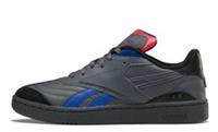 UK size 5 - reebok CLASSIC club rc walking trainers grey black rare design