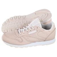 UK size 5 - reebok CLASSIC comfy trainers rose beige glitter laces