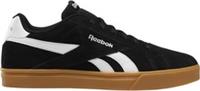 UK size 3.5 - reebok CLASSIC royal complete trainers suede black white gum sole