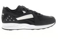 UK size 3.5 - reebok CLASSIC pyro walking trainers black white