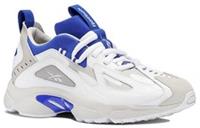 UK size 3.5 - reebok CLASSIC dmx series trainers retro white blue grey
