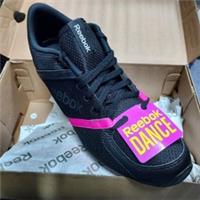 UK size 6 - reebok DANCE URR RYTHEM trainers functional dancing shoes black