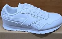 UK size 4.5 - reebok CLASSIC leather trainers All Plain White