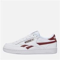 Reebok Club C Revenge Trainers White/Rich Marooon/White