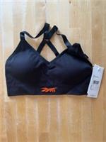 REEBOK X VICTORIA BECKHAM LI SEAMLESS SPORTS BRA WOMENS 8 BLACK &pound;70 RRP BNWT - S Regular