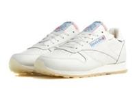 UK size 3 - reebok CLASSIC leather trainers "it's a man's world" RARE design