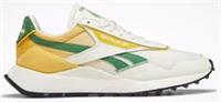 UK size 11 - reebok CLASSIC legacy az COMFY trainers off white green yellow RARE