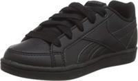 UK size 3.5 - reebok CLASSIC royal prime trainers stitch sole all black