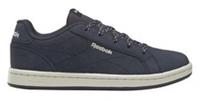 UK size 3.5 - reebok classic royal complete trainers distressed navy cream sole