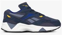 UK size 4.5 - reebok CLASSIC aztrek COMFY trainers navy blue retro rare design
