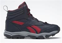 UK size 4 - reebok runner mid rugged tread sole walking trail trainers navy red