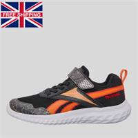Reebok Kids Rush Runner 5 Running Shoes, Elastic Lace Top Strap, Clearance