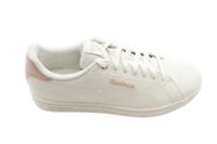 Reebok Women's Court Clean Casual Trainers Size 7 Cream/Pink Lace Up New