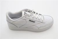 Reebok Women's Court Advance Bold Tennis Trainers Size 7 White Comfort New