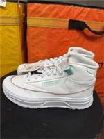 REEBOK Ladies CLUB C GEO MID White Size 6(39).Rrp:95&pound;