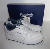 Reebok New Boys White Junior Trainers School Casual Shoes RRP £40 UK Size 4