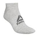 Reebok Training Active Foundation Inside Socks 1 Pair UNISEX Size 6.5-8 Grey