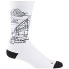 Reebok Active Enhanced Engineered Crew Socks Size 2.5-3.5 White RRP £12 DU3028