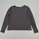Reebok Womens T Shirt Black 2XL Long Sleeves Activewear Running Top - 2XL Regular