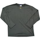 Reebok Mens Clearance Black LS Fitness T-Shirt - Medium - Medium Regular