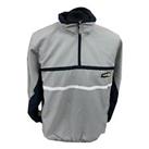 Reebok Original Mens Clearance Striped Athletic Jacket 6 - Grey - Medium