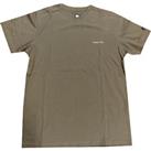 Reebok Mens Clearance V-Neck Dark Green T-Shirt - Medium - Medium Regular
