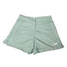 Reebok Womens Shorts 15 - Green - UK Size 12