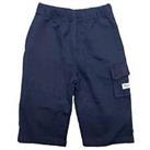 Reebok's Infant Sports 3/4 Length Shorts 2 - Navy - UK Size 3/4 Years