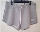 Reebok Ladies Marl Grey Drawstring Shorts Size L 16/18 Brand New - L Regular