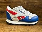 Reebok Classic Leather Trainers Infants White Size C4.5 #REF51